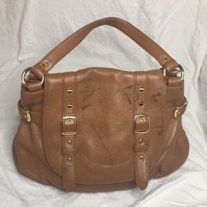 BODHI  LUGGAGE Brown with gold hardware LEATHER